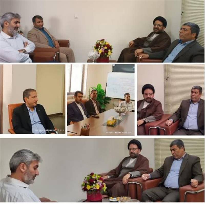 دیدار مدیر کل فرهنگ و ارشاد اسلامی جنوب کرمان با مدیر کل راه و شهرسازی جنوب کرمان